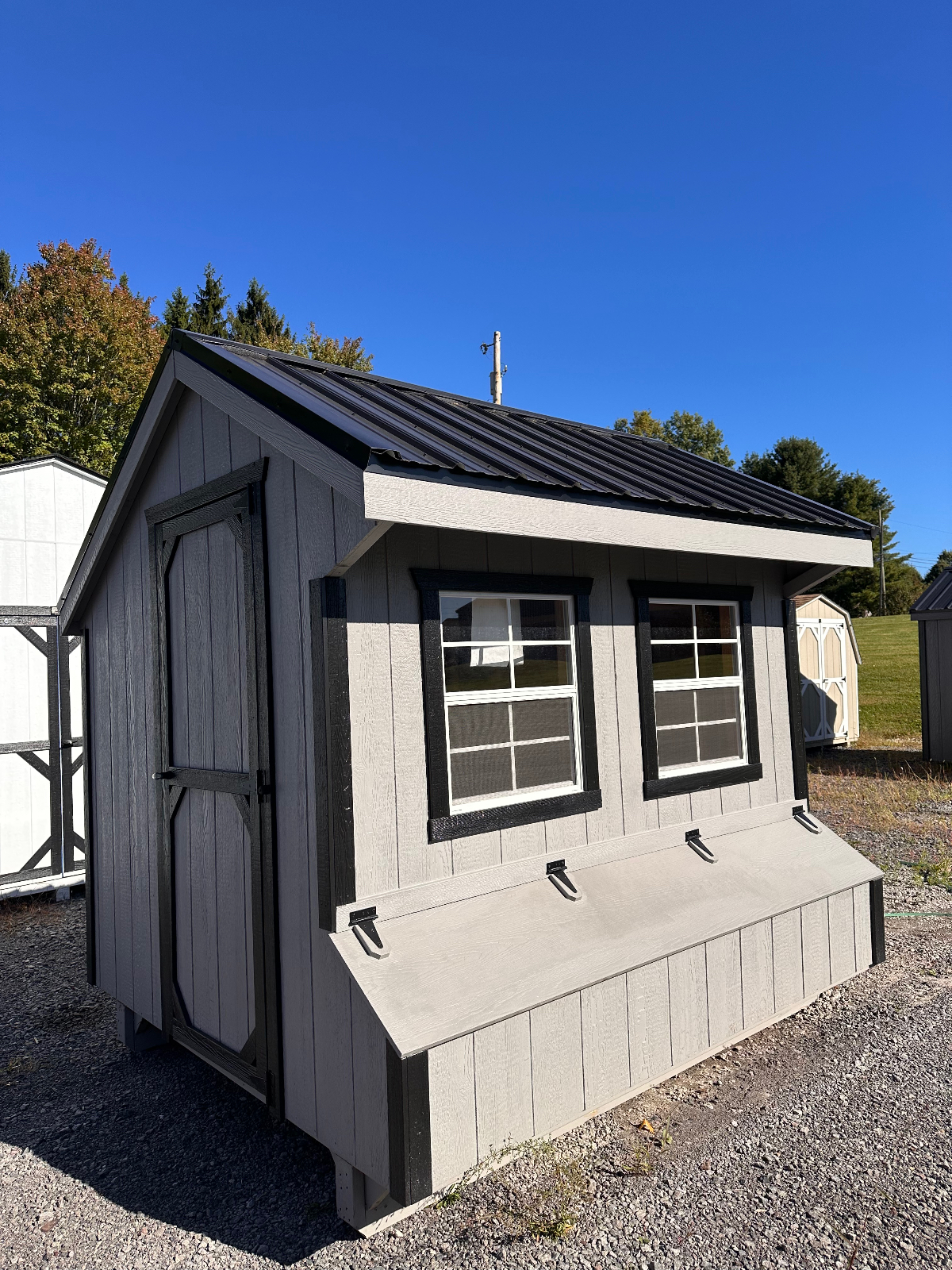 7' x 8' 7x8 Quaker Style Chicken Coop  for sale in Greenville, PA